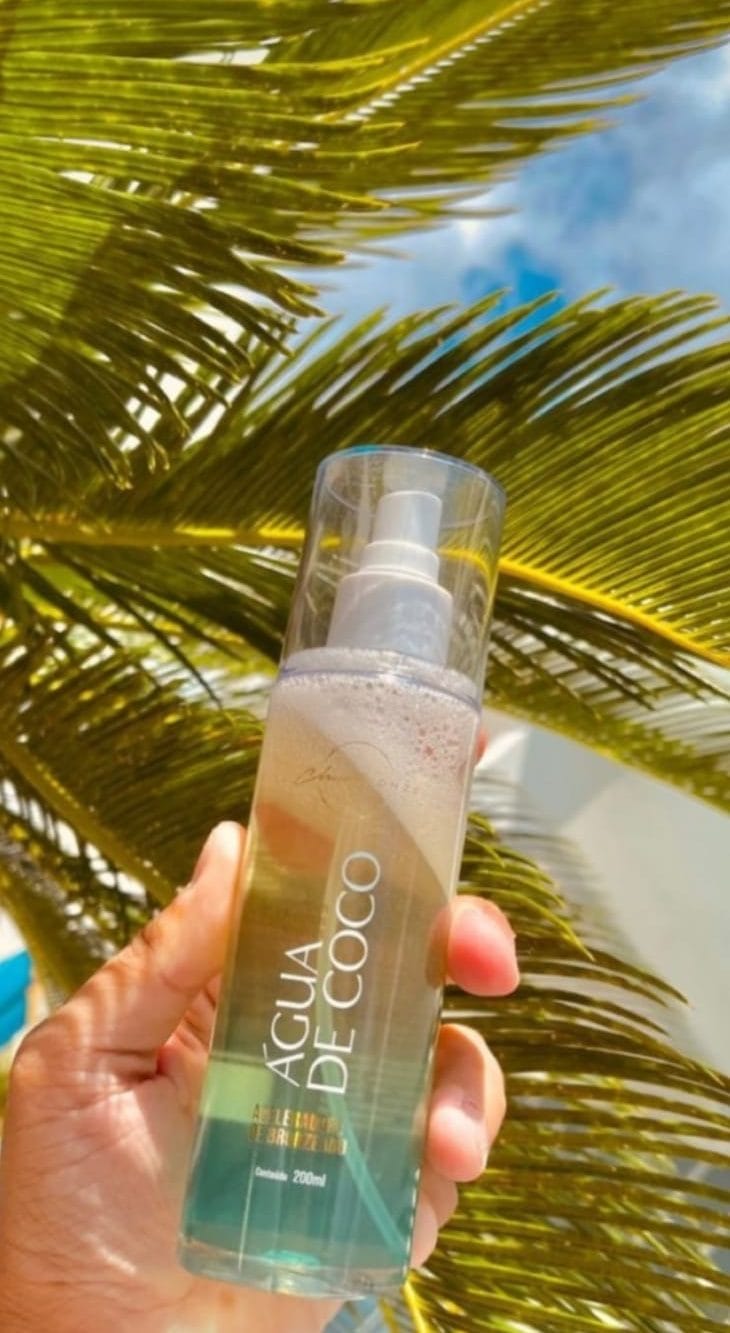 Água de coco aceleradora de bronzeado 200ml