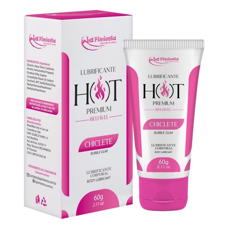 hot premium 60g sabor chiclete