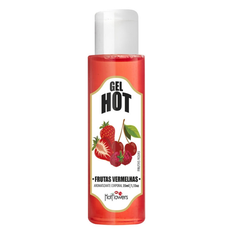 gel hot aromatizante 35ml hot flowers gel hot aromatizante 35ml hot flowers