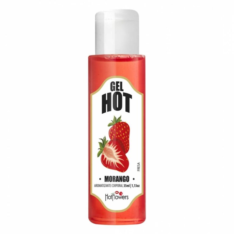 gel hot aromatizante 35ml hot flowers gel hot aromatizante 35ml hot flowers