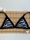 conjunto biquíni – zebra