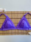 conjunto biquíni canelado – lavanda