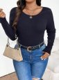 blusa térmica canelada