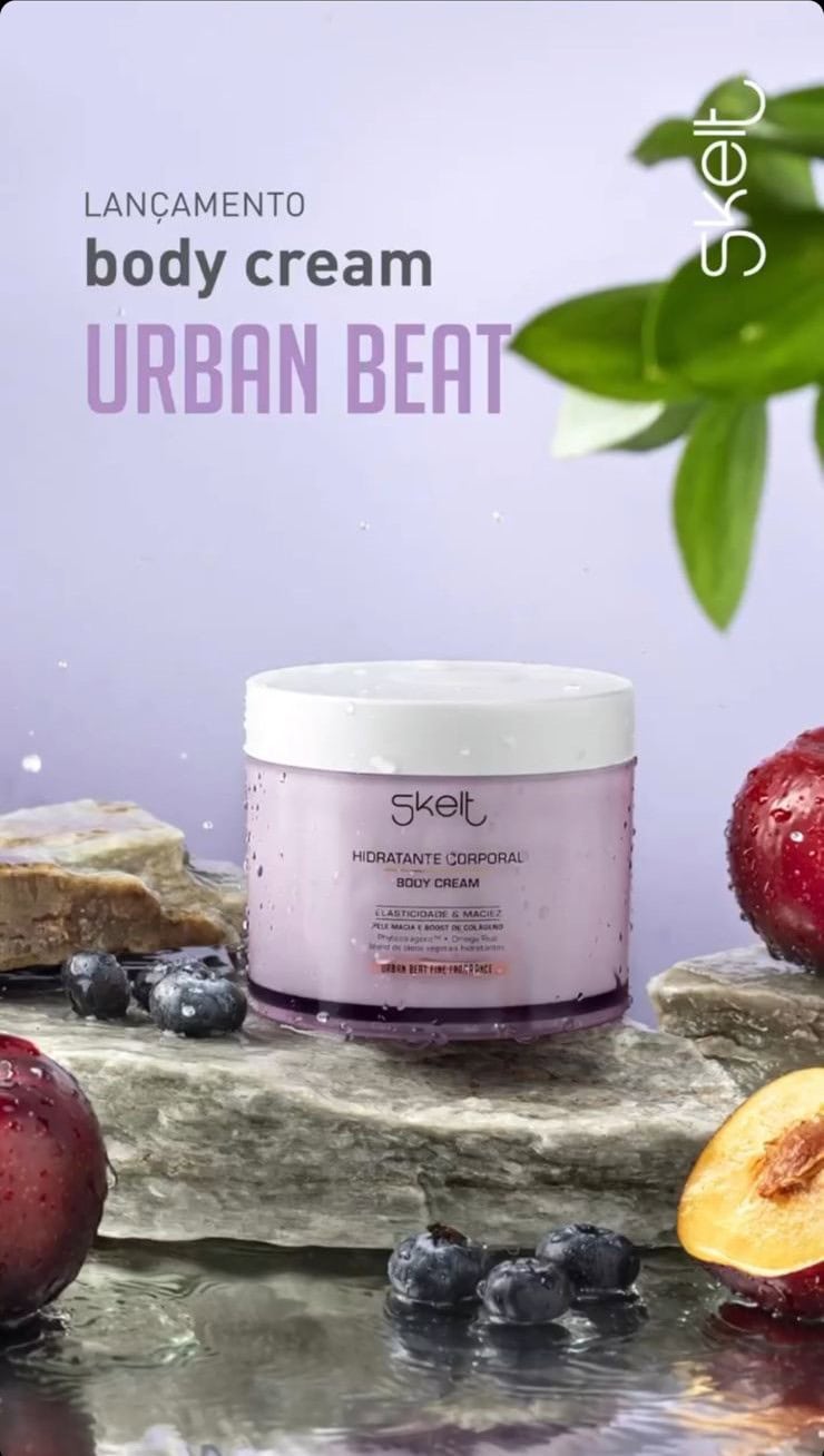 body cream urban beat 200g