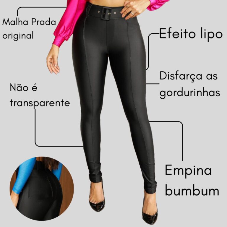 calça legging montaria cirrê com cinto calça legging montaria cirrê com cinto