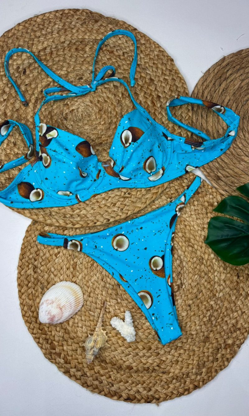 conjunto biquíni alana – azul/coco