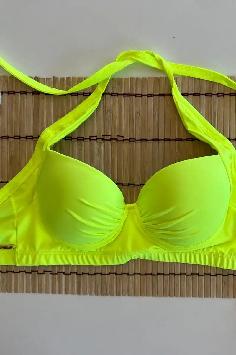 biquíni bojo amarelo neon biquíni bojo amarelo neon
