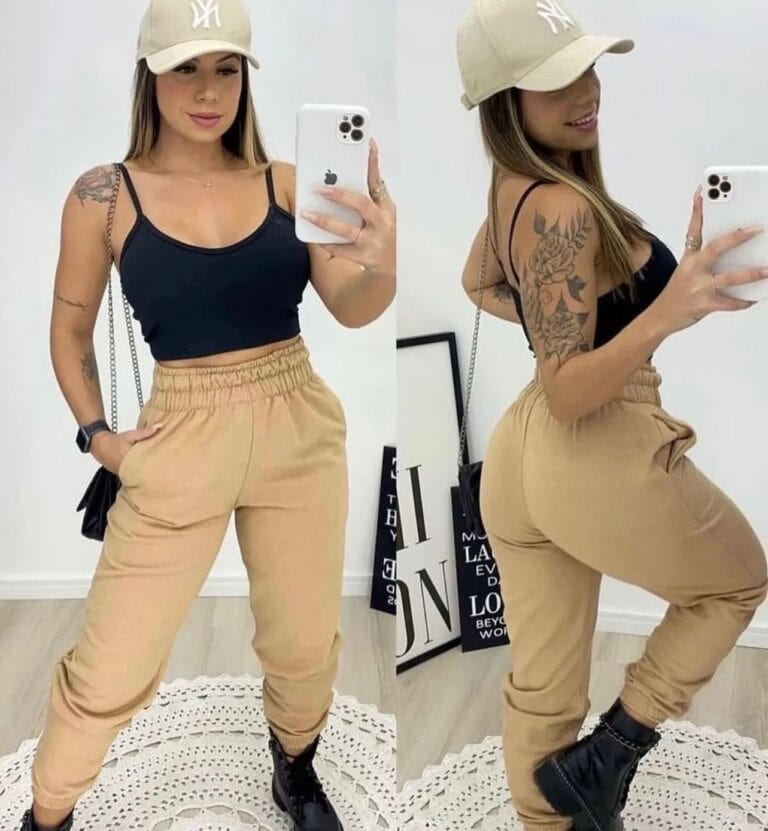 calça moletom jogger calça moletom jogger