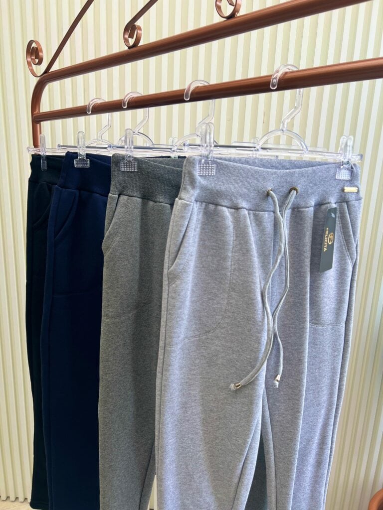 calça moletom com punho felicitá calça moletom com punho felicitá