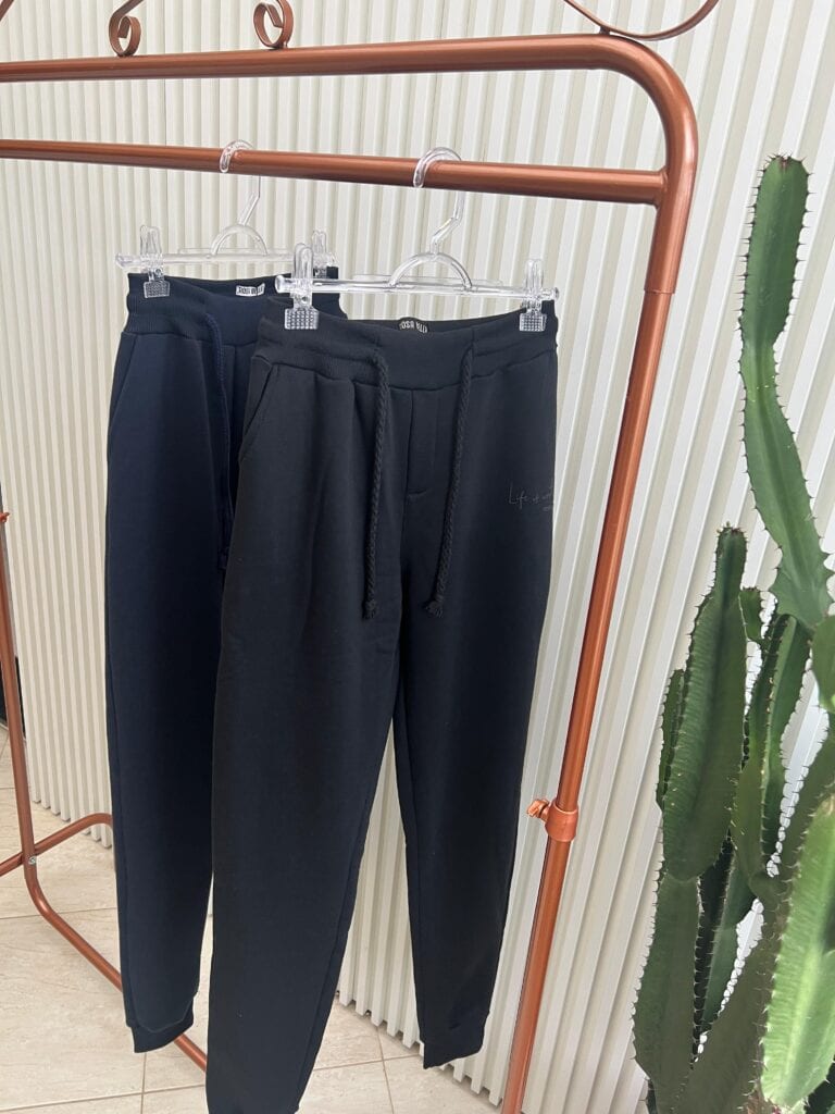 calça moletom feminina com punho rosa bella calça moletom feminina com punho rosa bella