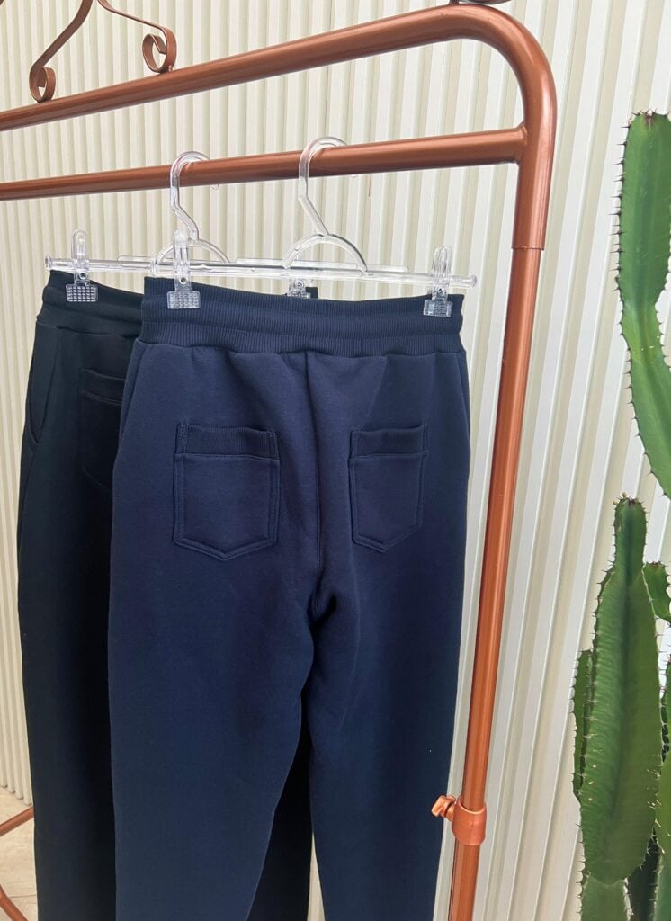 calça moletom feminina com punho rosa bella calça moletom feminina com punho rosa bella