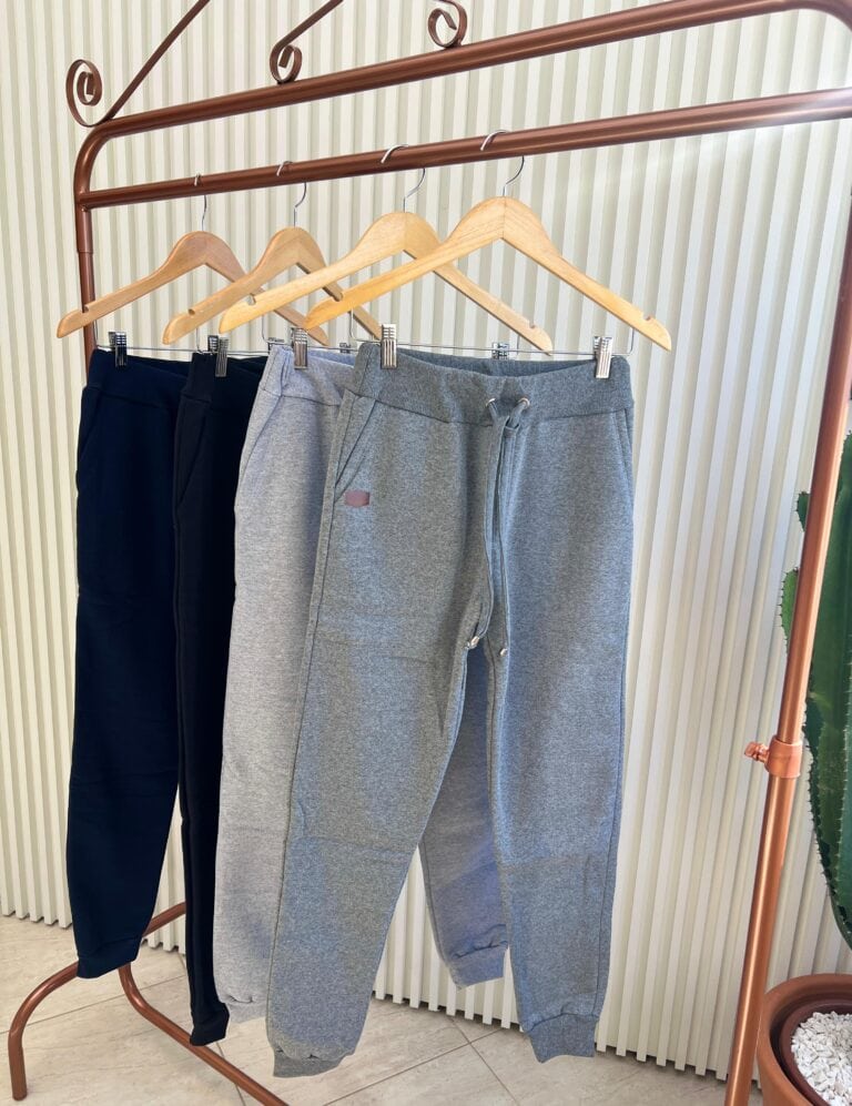 calça moletom masculina com punho felicita