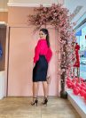 saia midi livia prada
