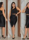 saia midi livia prada