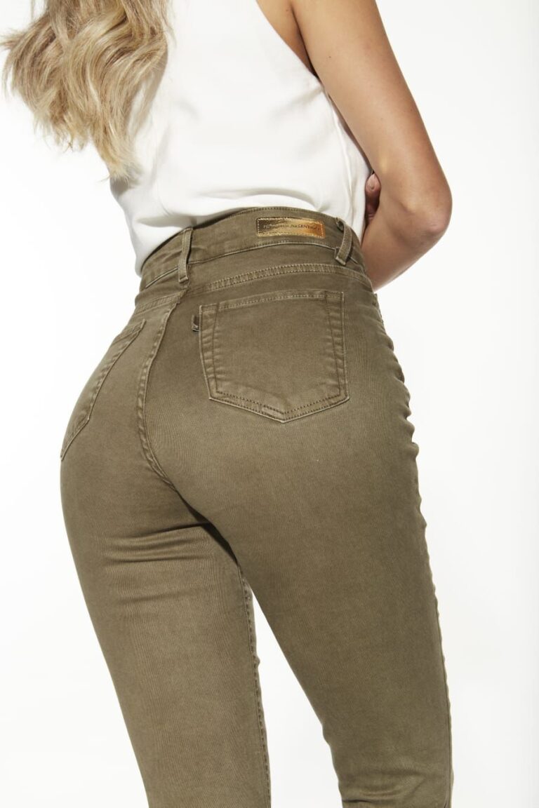 calca jeans denim zero nicoli skinny cós médio verde militar calca jeans denim zero nicoli skinny cós médio verde militar