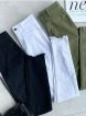 calça jeans denim zero eduarda – branca – skinny cós médio – lisa barra desfiada