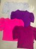 blusa júlia em poliamida manga princesa decote v