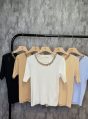 blusa canelada jasmin com corentes