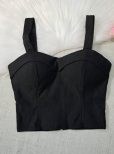 cropped milena em bengaline plus size com bojo
