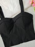 cropped milena em bengaline plus size com bojo