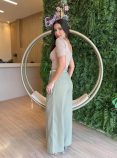 blusa cropped jade em poliamida com bojo