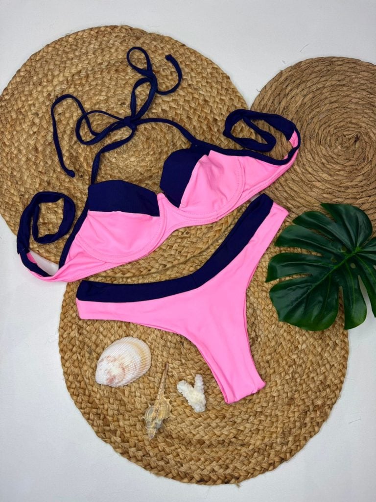 conjunto biquíni marina renda se