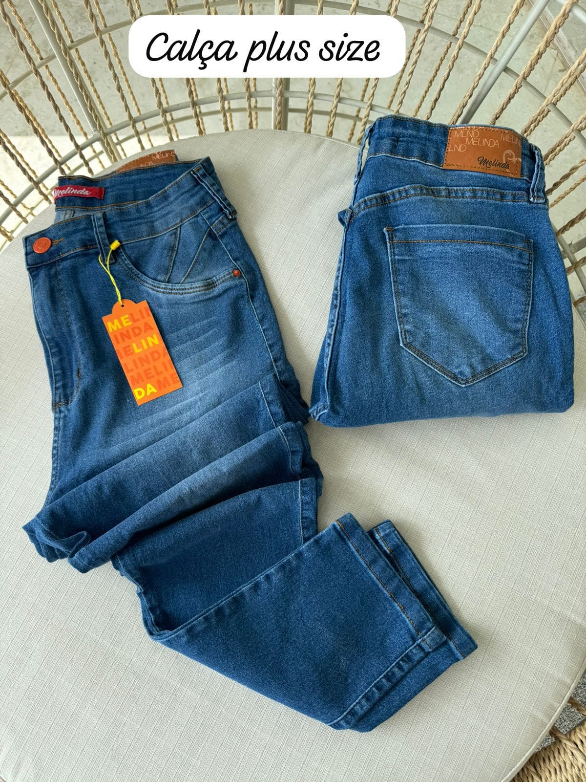 Melinda Calca Jeans Calça Melinda Tamara Lojas Pimenta Doce