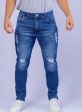 calça jeans masculina skiny com elastano