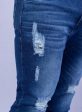 calça jeans masculina skiny com elastano