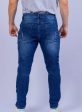 calça jeans masculina skiny com elastano