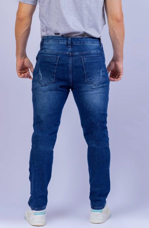 calça jeans masculina skiny com elastano