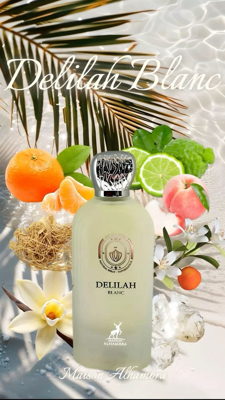 perfume delilah blanc eau de parfum 100ml de maison alhambra.