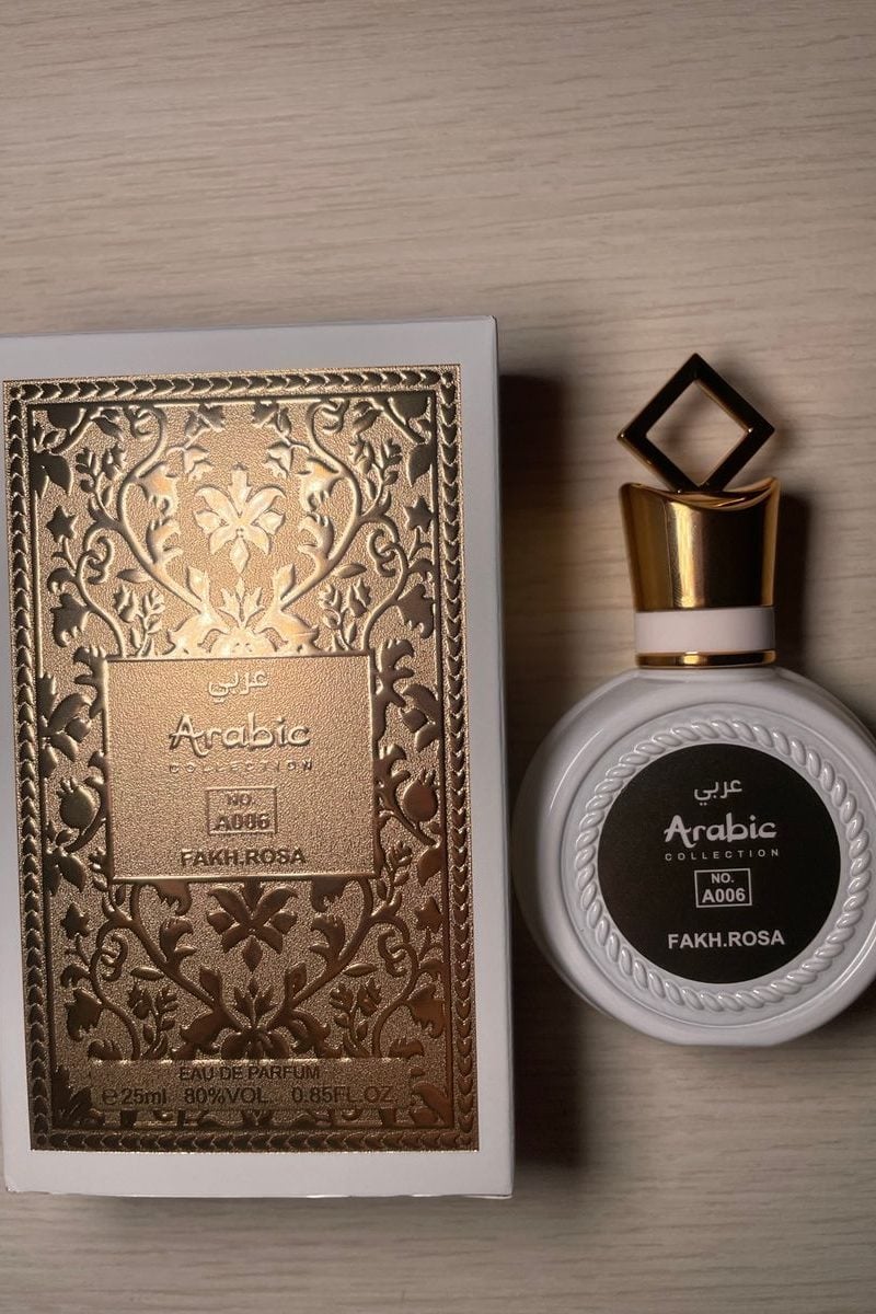 perfume feminino Árabe miniatura – 25ml – fakhar rose