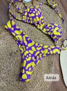 conjunto biquíni estampado jolie renda se