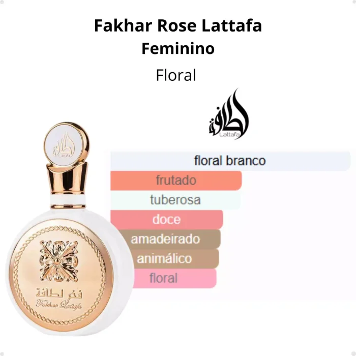 perfume Árabe fakhar rose 100ml lattafa perfume Árabe fakhar rose 100ml lattafa