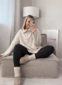 legging canelada joana flanelada